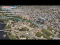 aacr philadelphia marathon 2023 fly over the marathon 3d course map