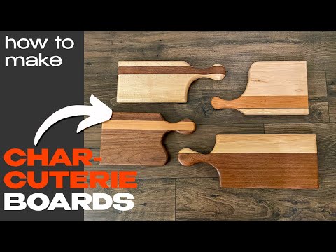 How to Make CHARCUTERIE BOARDS | Sell for CASH | #woodworking #charcuterieboard