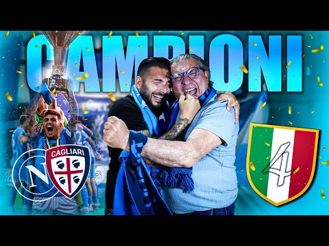 LACRIME E BRIVIDI: IL NOSTRO NAPOLI È CAMPIONE D’ITALIA 🇮🇹🏆