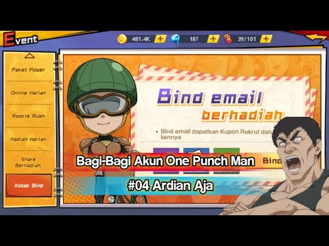 Akun Gratis One Punch Man #4 | One Punch Man The Strongest