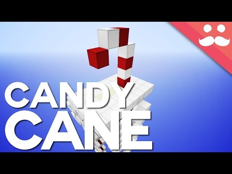 Mumbo Jumbo - Minecraft: The Self Building Candy Cane! [Day 20!]