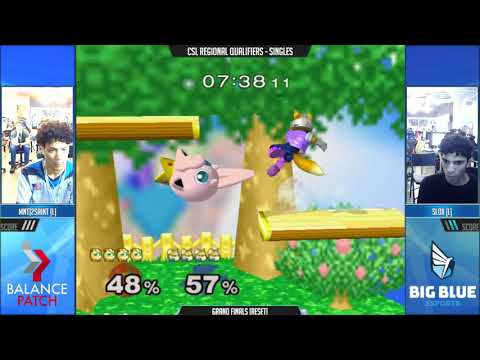 CSL NE Melee Finals 2018 - MnT | 2Saint [L] (Jigglypuff) vs. Slox [L] (Fox) - SSBM GF2