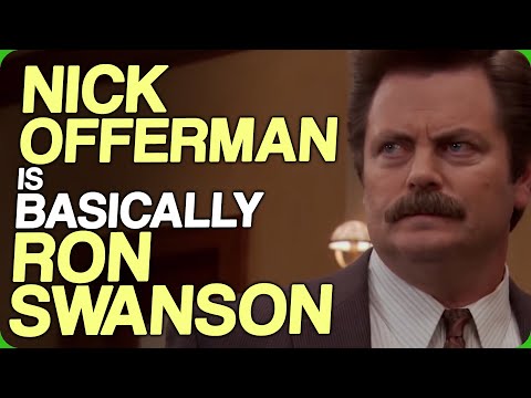 Nick Offerman is Basically Ron Swanson (Our Favourite Parks and Recreation Moments)