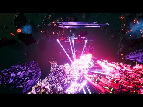 Skalgrim Mod 2021: Eldar Corsairs vs Imperial Navy - Massive Battle, Battlefleet Gothic Armada 2