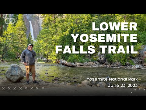 Lower Yosemite Falls is nearly EMPTY if you go early enough!