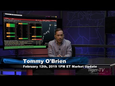 February 12th 1PM ET Market Update with Tommy O'Brien on TFNN