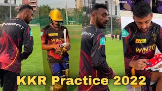 KKR Practice Session 2022 | KKR Practice Jersey 2022 | KKR Practice Video