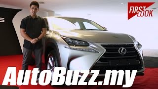 2015 Lexus NX 200t Luxury First Look - AutoBuzz.my