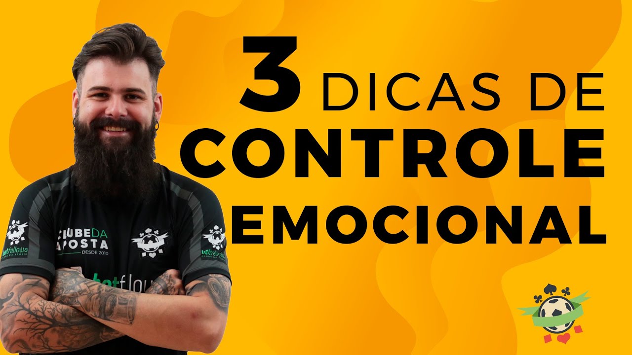 3 DICAS para MELHORAR o seu CONTROLE EMOCIONAL como TRADER ESPORTIVO 📈✅