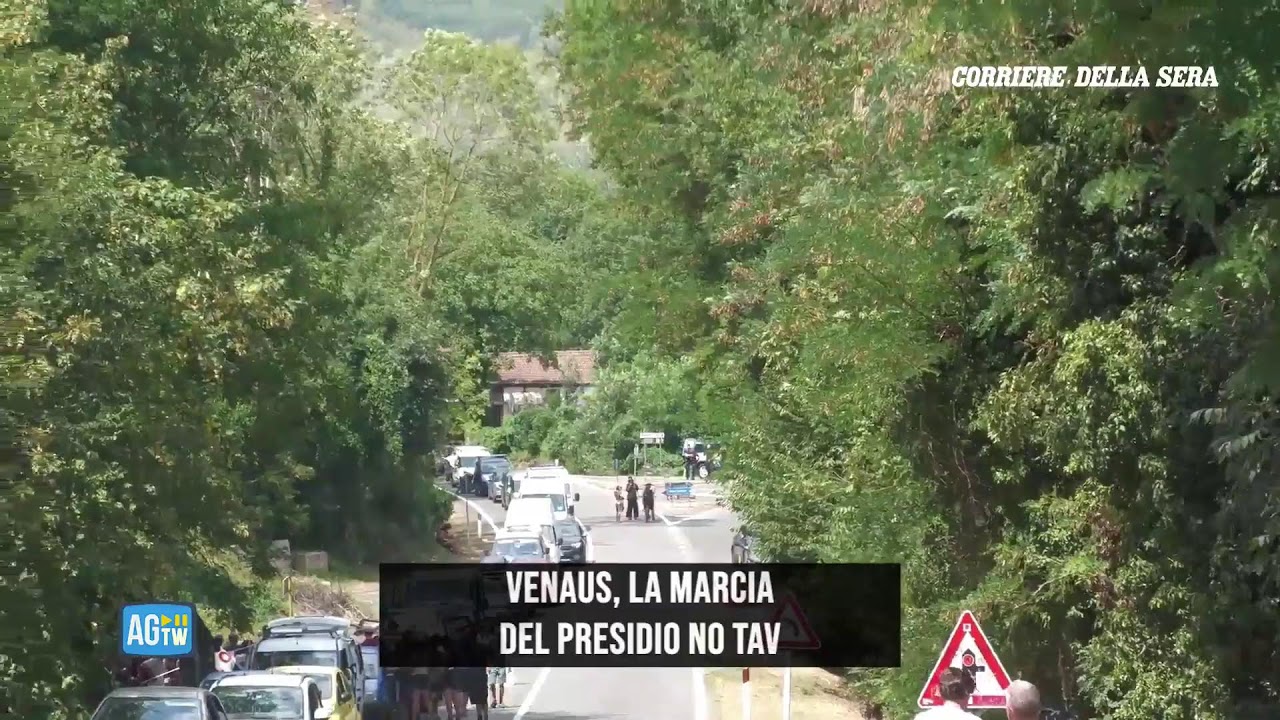 La marcia No Tav a Venaus