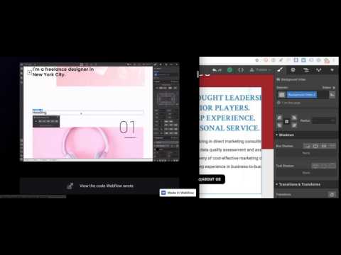How to make background video responsive? - General - Forum | Webflow