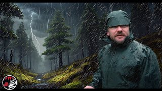 ⛈️ Forced to Take Shelter as Severe Storms Hits - Hail, Rain, Lightning & Thunder - ASMR Adventure