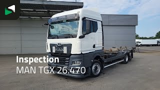 MAN TGX 26.470 6X2 BDF Retarder Lift Axle Automatic LED ACC Euro 6 container chassis | Image 4 - Autoline