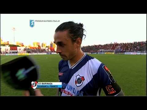 Barinaga: "Es una pena". Guaraní 1 - Los Andes 1. Fecha 4. B Nacional 2015. FPT.