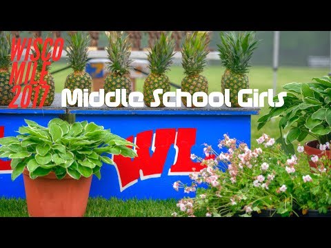 2017 WISCO Mile - Middle School Girls