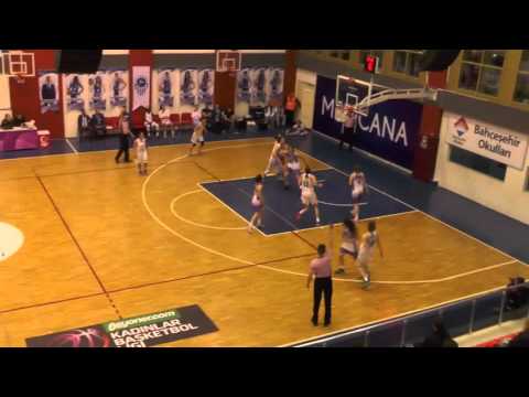 2015 2016 TKBSL Canik Belediyesi - Orduspor 25. Hafta Müsabakası