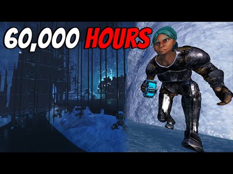 How My 60,000 HOUR Tribe Defended ICE CAVE For 12+ HOURS - Ark