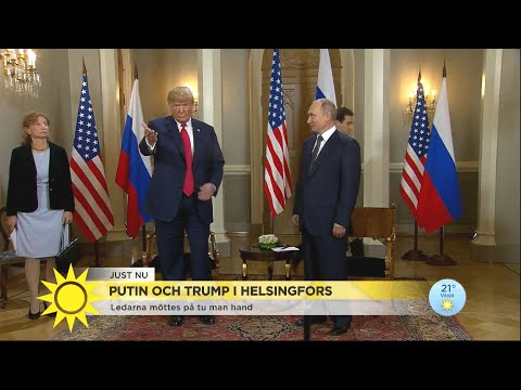 Starka reaktioner efter Trump och Putins möte: ”Sällan man hör så förödande kri - Nyhetsmorgon (TV4)