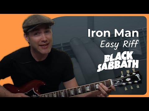 Iron Man - Black Sabbath | Easy Riff Guitar Lesson