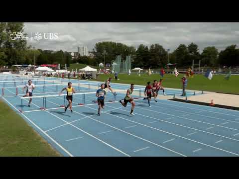 SM U16/U18 2020 - 100m Hürden U16 Männer Finale