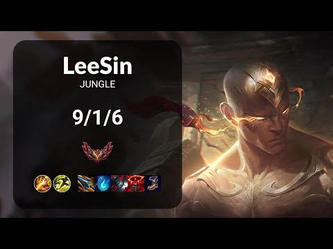 Lee Sin vs Wukong JUNGLE - KR GRANDMASTER Patch 15.13