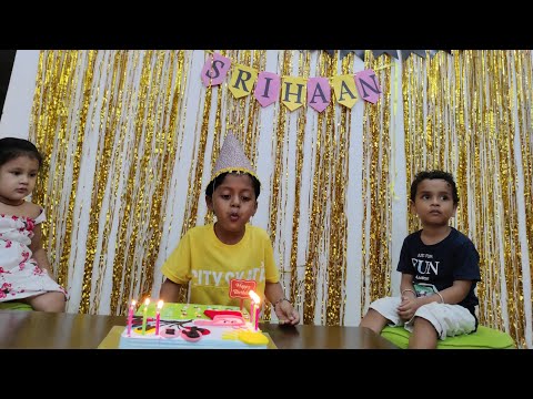 Happy Birthday Srihaan || #birthday