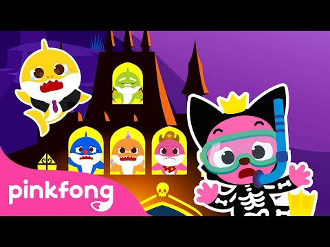 🎃Le Cache-cache de Halloween avec la Famille Requin | Pinkfong, Bébé Requin ! Chansons pour Enfants
