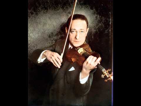 Jascha Heifetz -- Max Bruch -- Violinkonzert Nr. 1