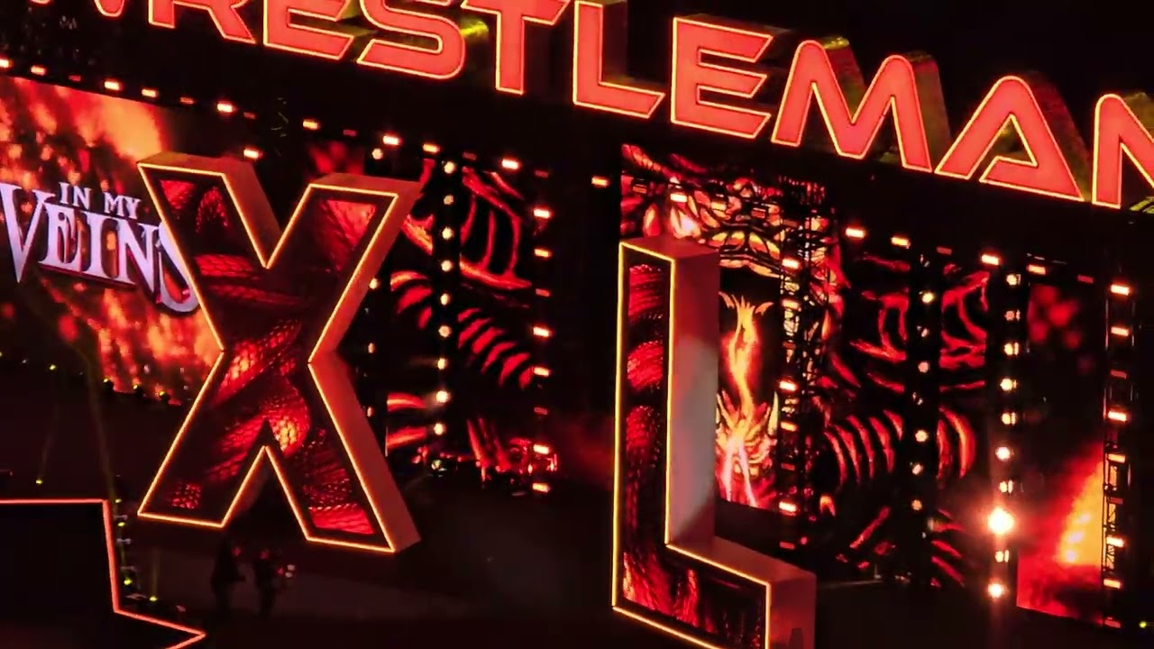 WrestleMania XL Night 2- Kevin Owens and Randy Orton Entrance #WWE #WrestleManiaXL #WrestleMania