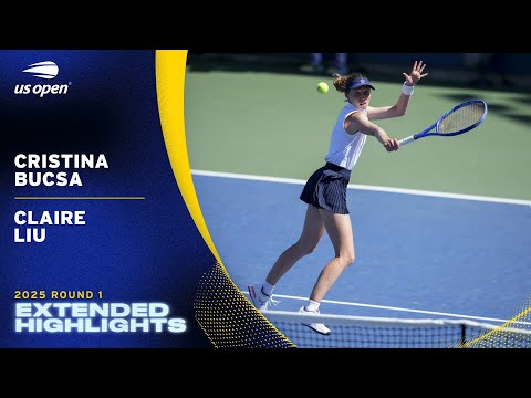 Cristina Bucsa vs. Claire Liu Extended Highlights | 2025 US Open Round 1