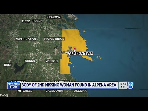 Body of 2nd missing woman found in Alpena area