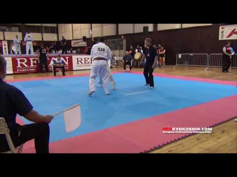 IKO EC 2016,  1 round -90 Igor Markach (Belarus) - Sergei Belei (Ukraine, aka)