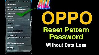 Unlock any Oppo pattern lock without Computer