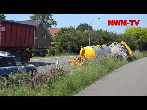 2020 05 26 Hopsten LKW im Graben NWM TV