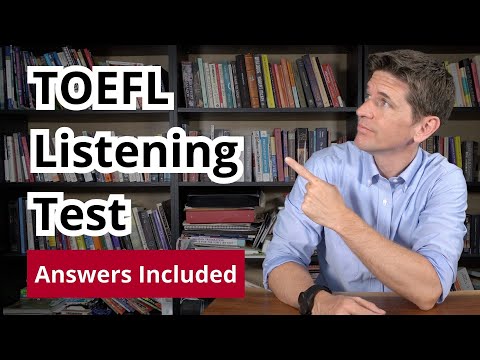 TOEFL iBT Hörverstehen Übungstest mit Antworten (#13)