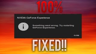 geforce error 0x001