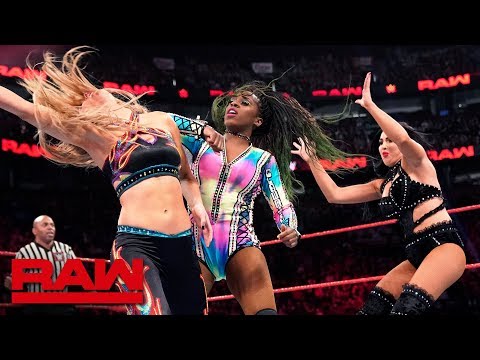 Bayley & Naomi vs. The IIconics: Raw, April 15, 2019