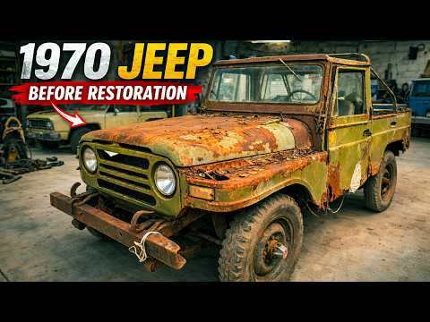 Thumbnail for 3 Months Full Restoration: Reviving a 1970 Jeep From Scrap to Legendary by Jeep
