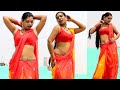 Saree Lover Pinki Red Chiffon Saree Fashion Video Part 1