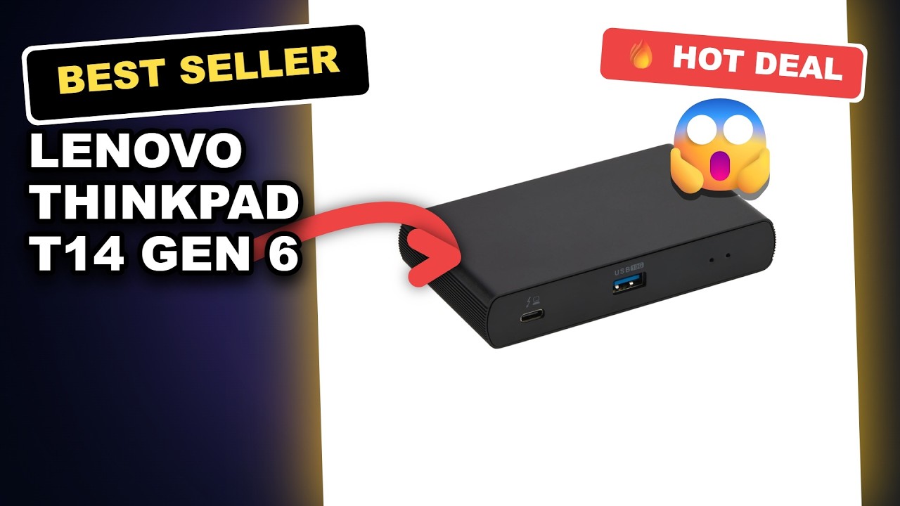 Lenovo ThinkPad T14 Gen 6 Laptop Unboxed: Business AI Powerhouse Uncovered review video