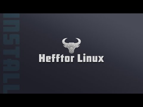 HefftorLinux XFCE Installation Process