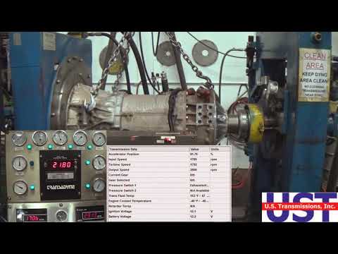 Allison Transmission 4700 Series Dyno Test