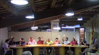 Ple ordinari 20 de setembre de 2018