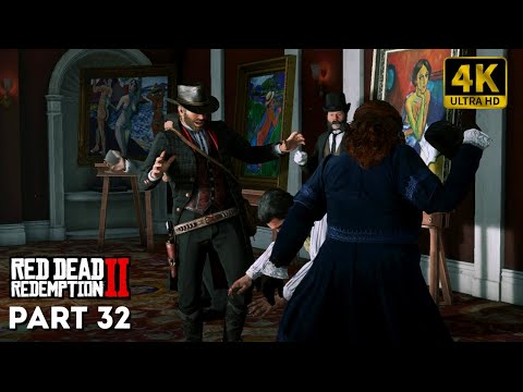 [4K] Red Dead Redemption 2 Gameplay Walkthrough Part 32 | ReShade ULTRA HD Graphics | No Commentary
