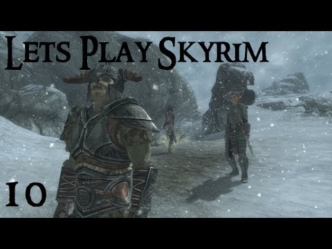 Lets Play Skyrim (modded) - pt 10 - Orc Warlock (Master Difficulty)
