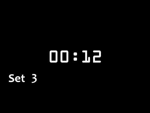 4 minute timer, beeps every interval