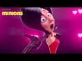 Scarlet Overkill The Queen Of Chaos Minions Movie Clip Compilation Together Time
