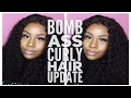 BOMB ASS CURLY HAIR 1 MONTH UPDATE VIP BEAUTY