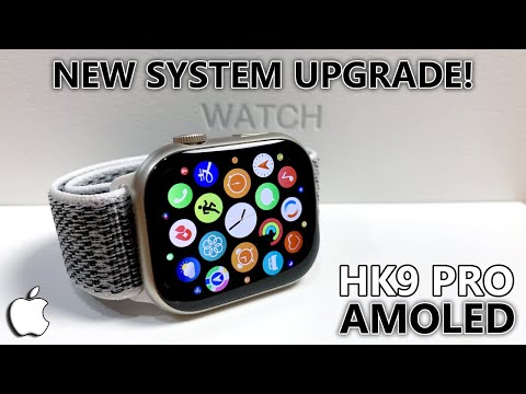HK9 Pro AMOLED New System Upgrade! What's New? Apple Watch Series 8 Copy (HK8 Pro Max System) - ASMR