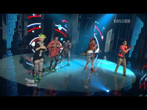 110923 KBS Music Bank - B1A4 - Beautiful Target